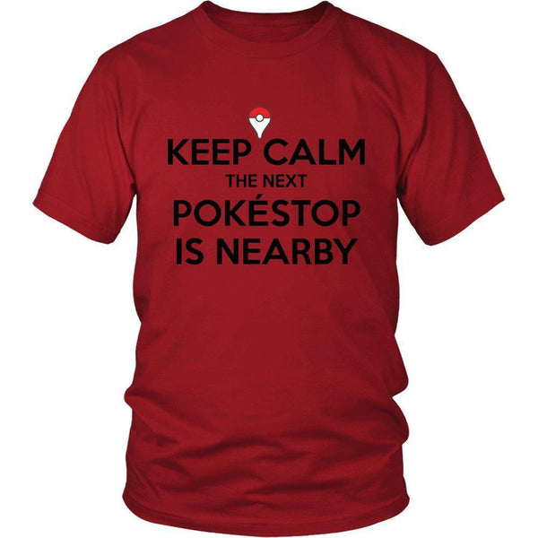 Keep Calm PokeStop T-Shirt - C-KaboodleWorld
