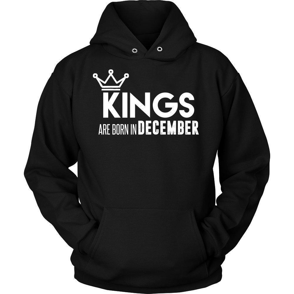 'Kings Are Born in December' Hoodie-KaboodleWorld