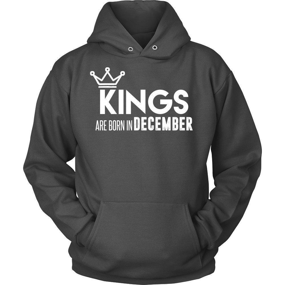 'Kings Are Born in December' Hoodie-KaboodleWorld