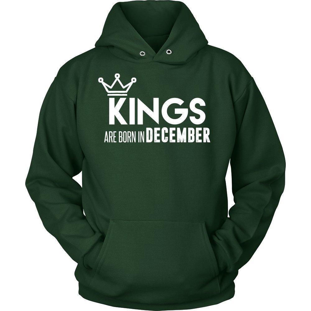 'Kings Are Born in December' Hoodie-KaboodleWorld