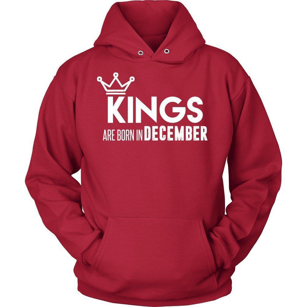 'Kings Are Born in December' Hoodie-KaboodleWorld