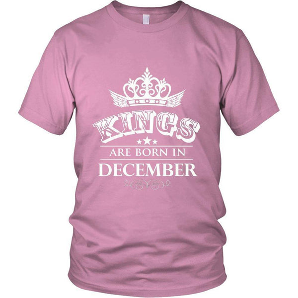 Kings are Born in December Unisex Shirt-KaboodleWorld