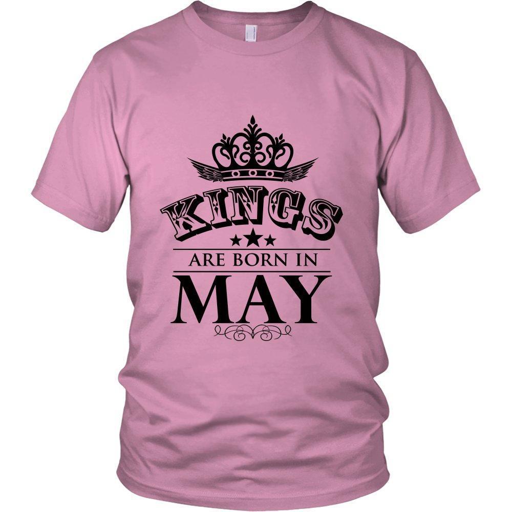 Kings are Born in May Unisex Shirt-KaboodleWorld