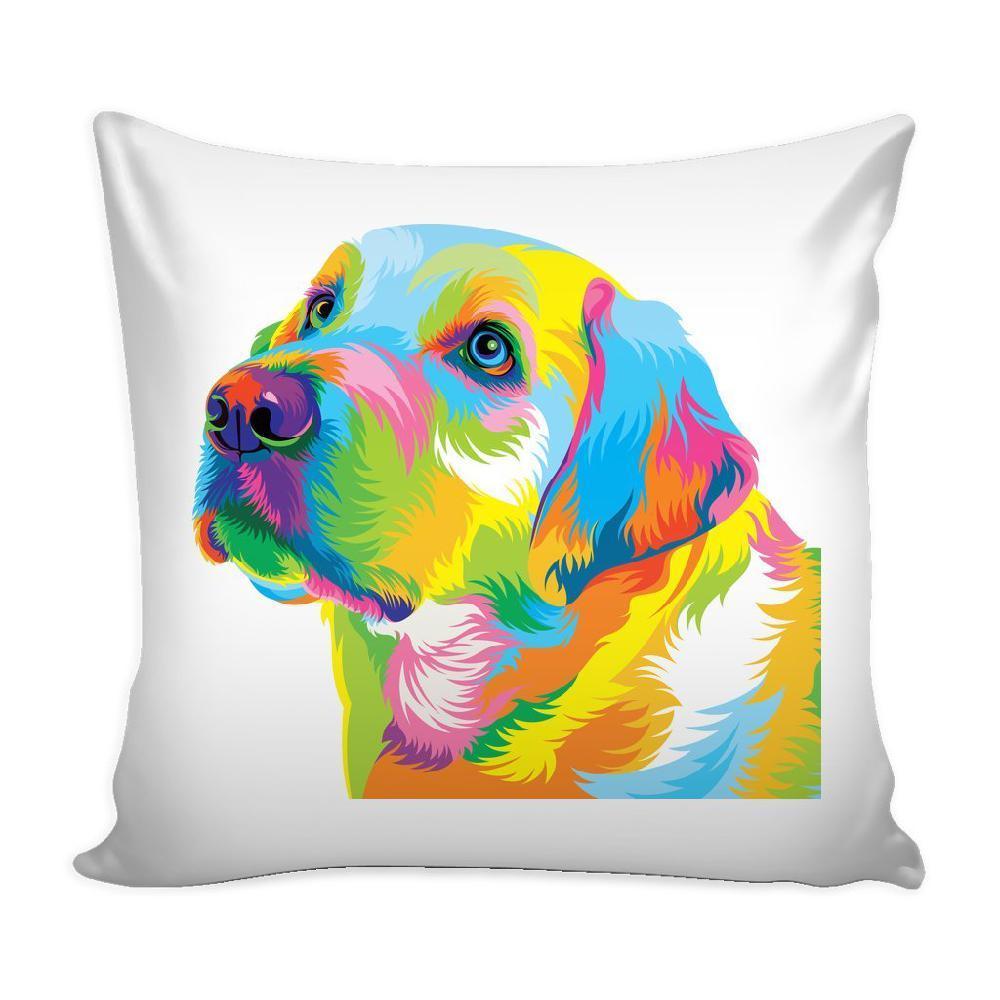 Labrador Throw Pillow Cover-KaboodleWorld