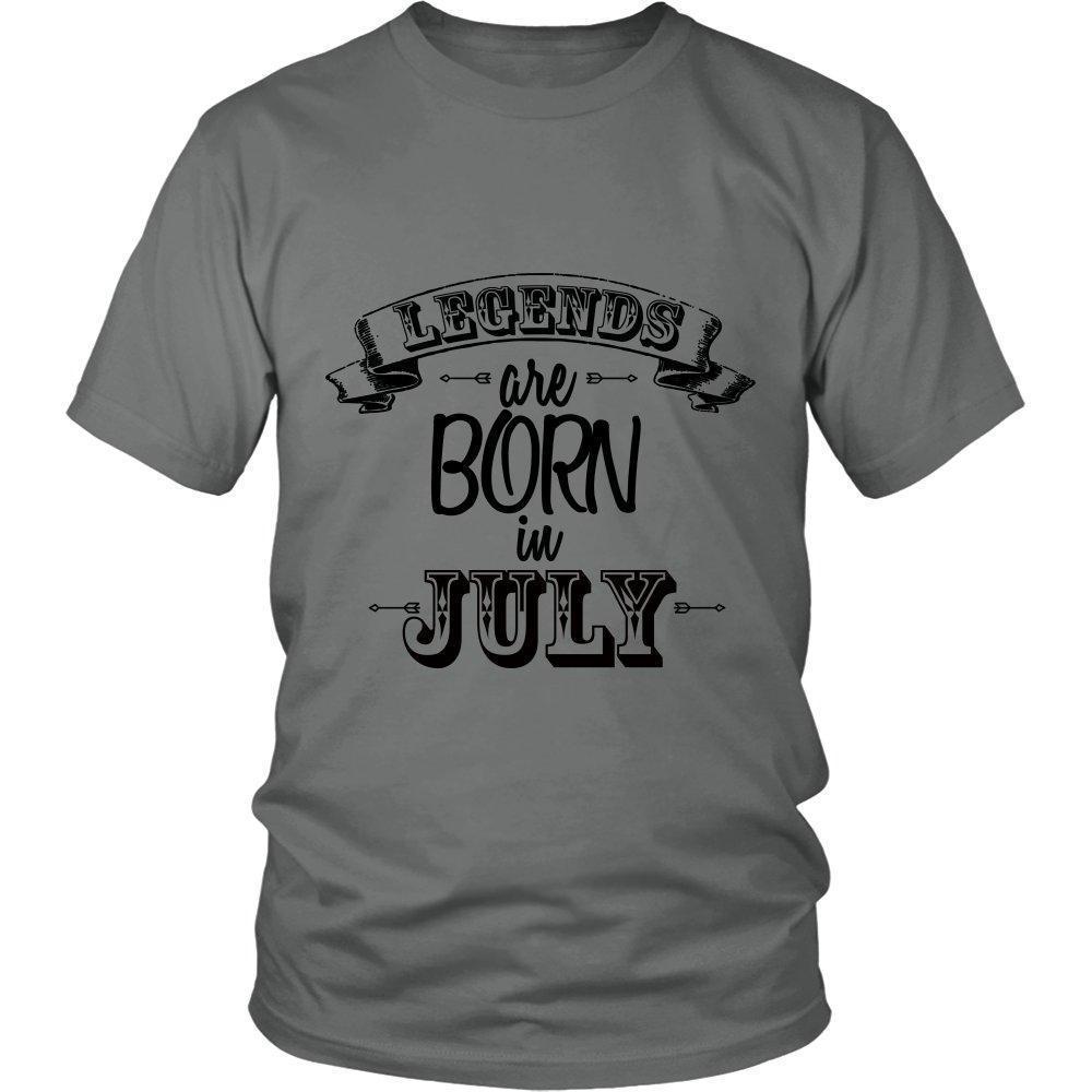 'Legends are Born in July' Unisex Shirt B-KaboodleWorld