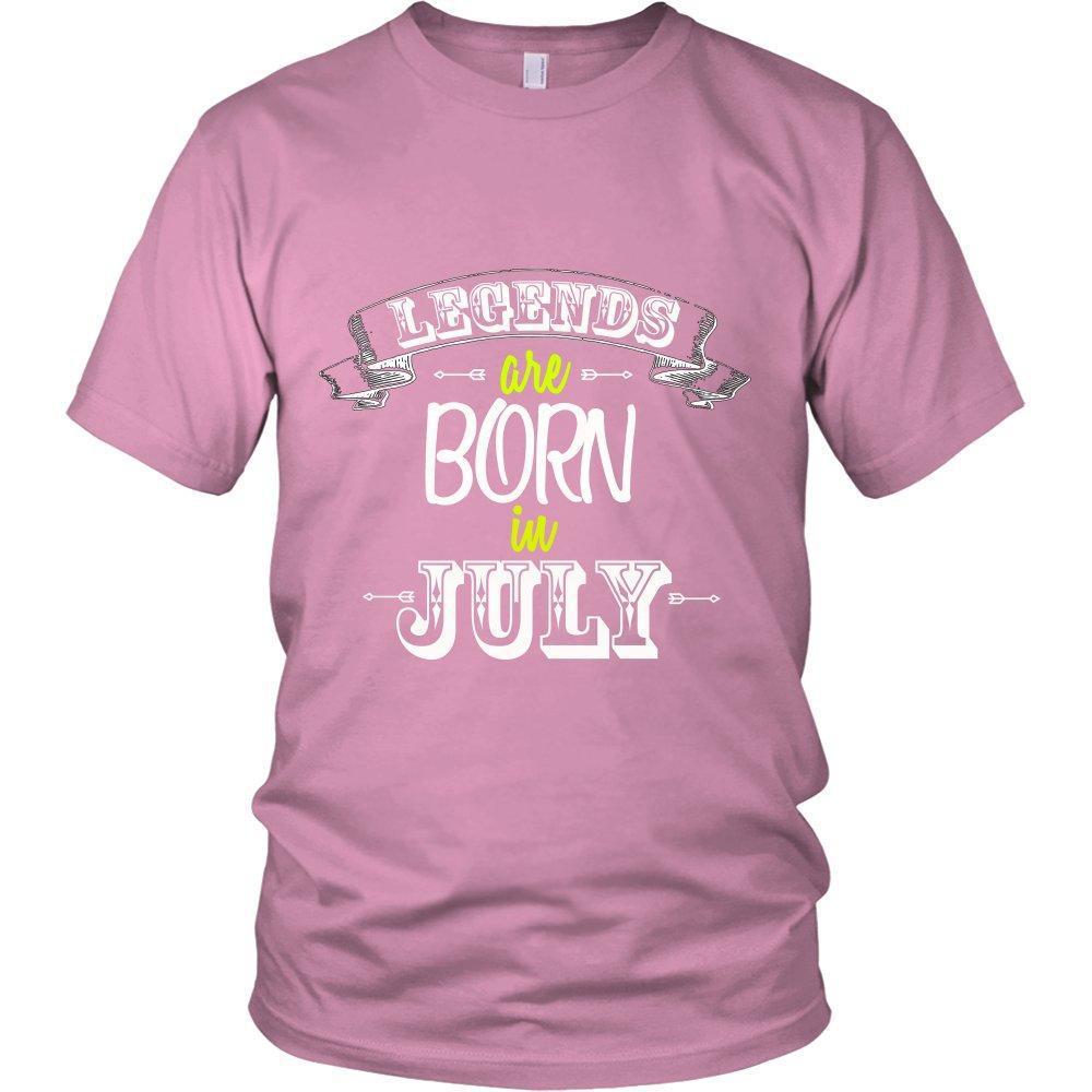 'Legends are Born in July' Unisex Shirt W-KaboodleWorld