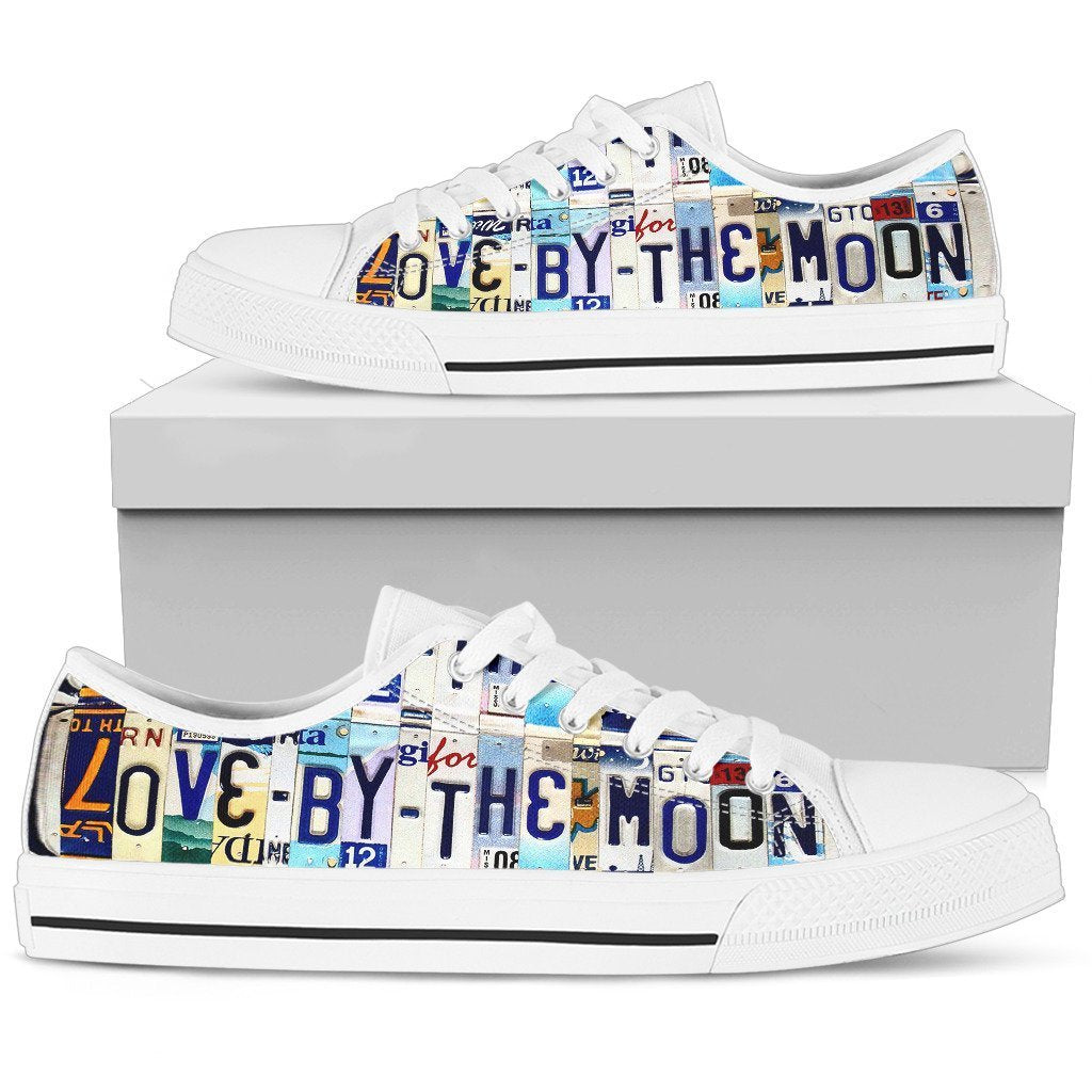 Love By The Moon Low Top Shoes-KaboodleWorld