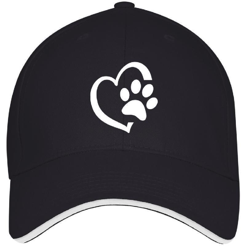 Love Paw Bayside USA Made Structured Twill Cap With Sandwich Visor-KaboodleWorld