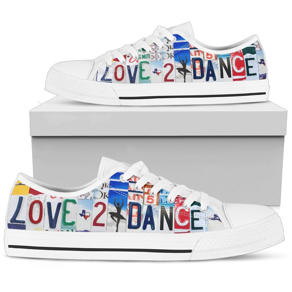 Love To Dance Low Top Shoes-KaboodleWorld