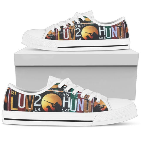 Love To Hunt Low Top Shoes Men-KaboodleWorld