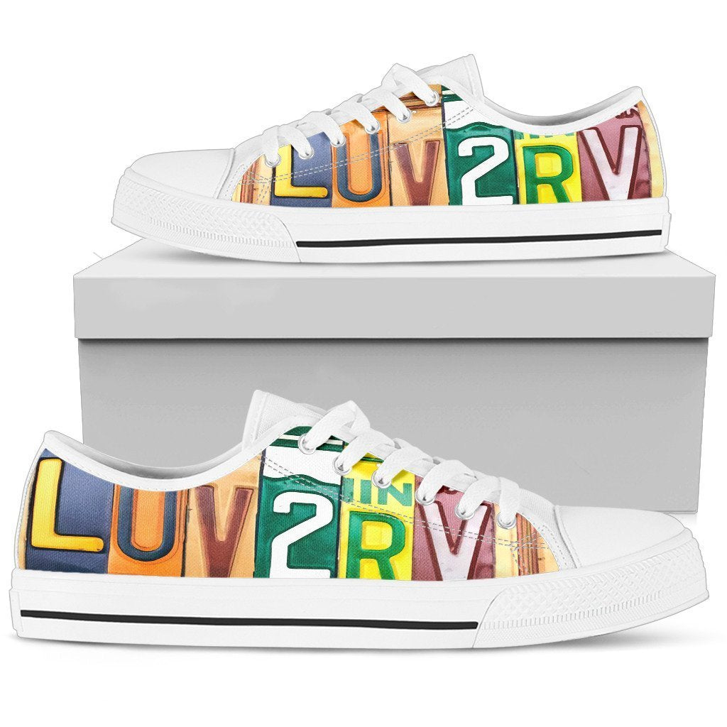 Love To RV Low Top Shoes-KaboodleWorld