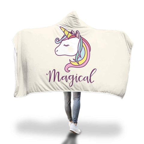 Magical Unicorn Hooded Blanket-KaboodleWorld
