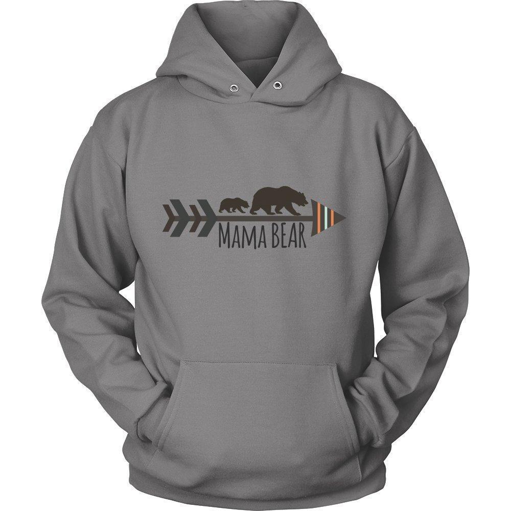 'Mama Bear' Colored Hoodie-KaboodleWorld