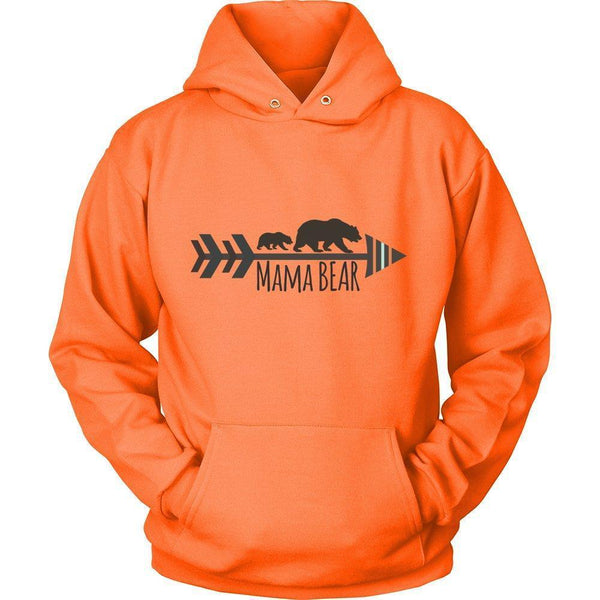 'Mama Bear' Colored Hoodie-KaboodleWorld