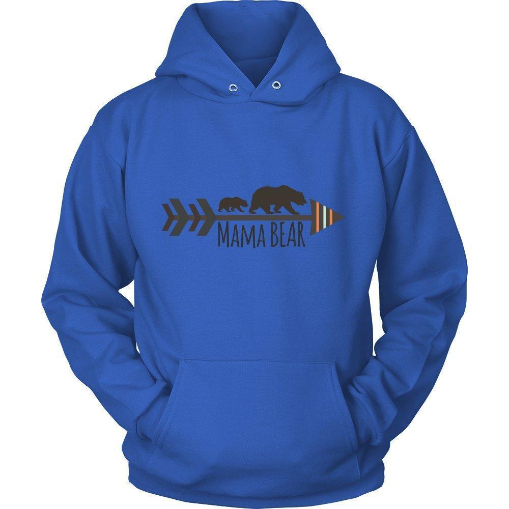 'Mama Bear' Colored Hoodie-KaboodleWorld