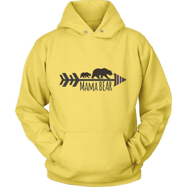 'Mama Bear' Colored Hoodie-KaboodleWorld