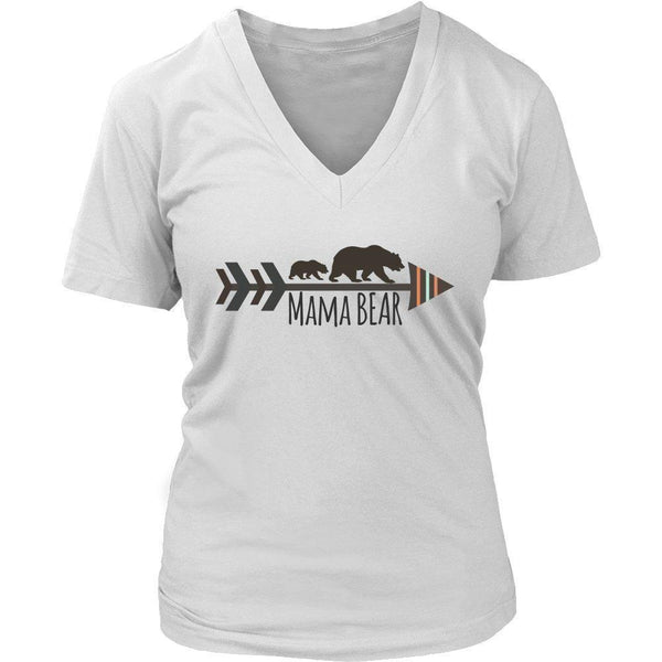 'Mama Bear' Women T-Shirt-KaboodleWorld