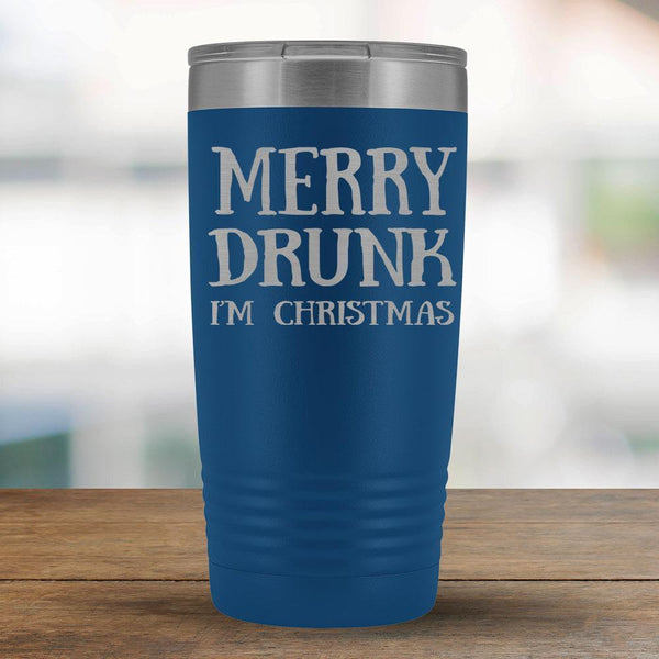 Merry Drunk I'm Christmas - 20oz Tumbler-KaboodleWorld
