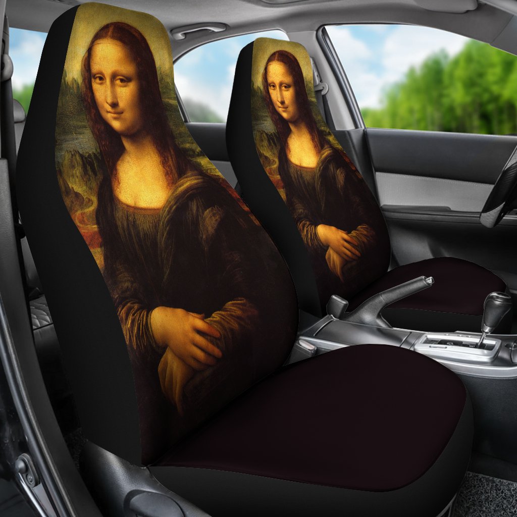 Mona Lisa Car Seat Covers-KaboodleWorld