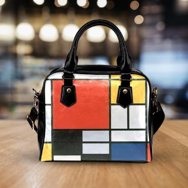 Mondrian Composition Handbag-KaboodleWorld