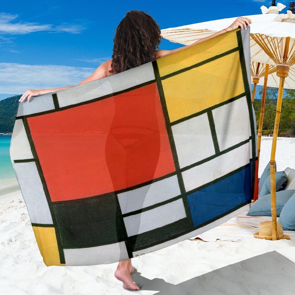 Mondrian Composition Sarong-KaboodleWorld