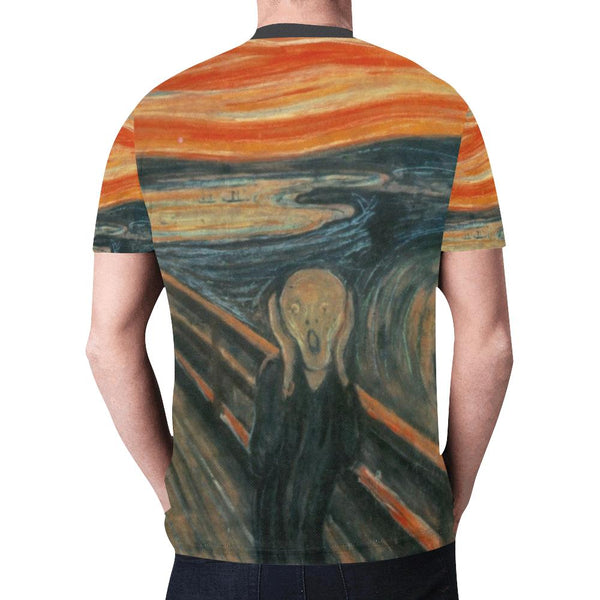 Munch The Scream Mesh T-Shirt-KaboodleWorld