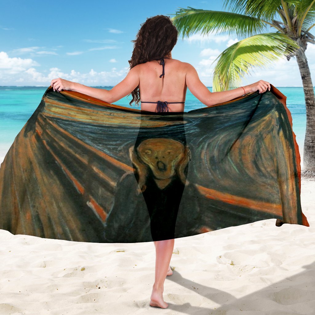 Munch The Scream Sarong-KaboodleWorld