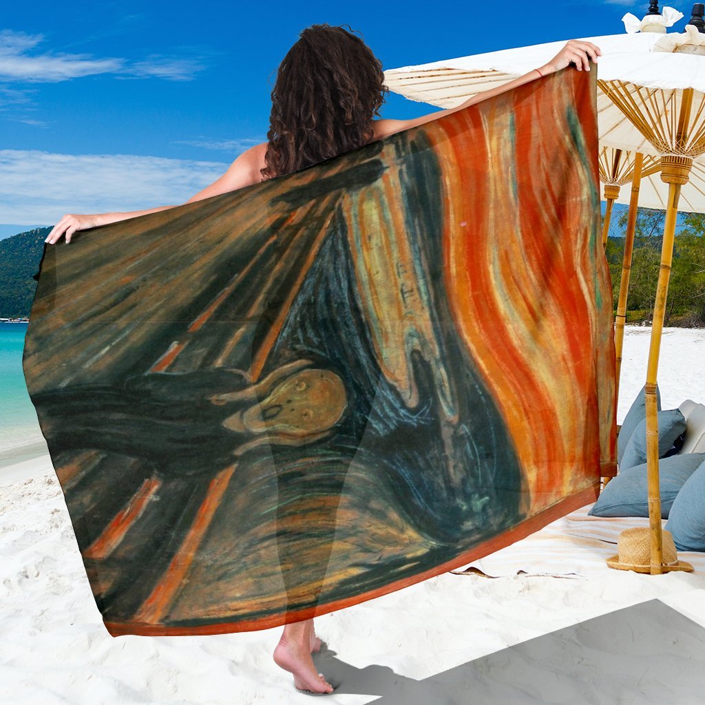 Munch The Scream Sarong-KaboodleWorld