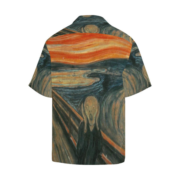 Munch The Scream V Neck Shirt-KaboodleWorld