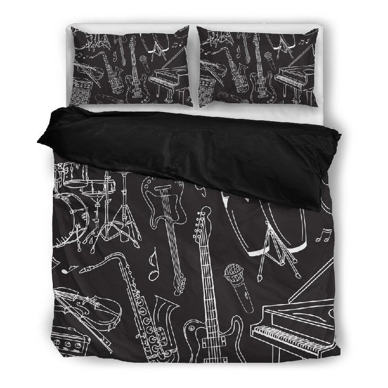 Music Duvet Cover Set-KaboodleWorld