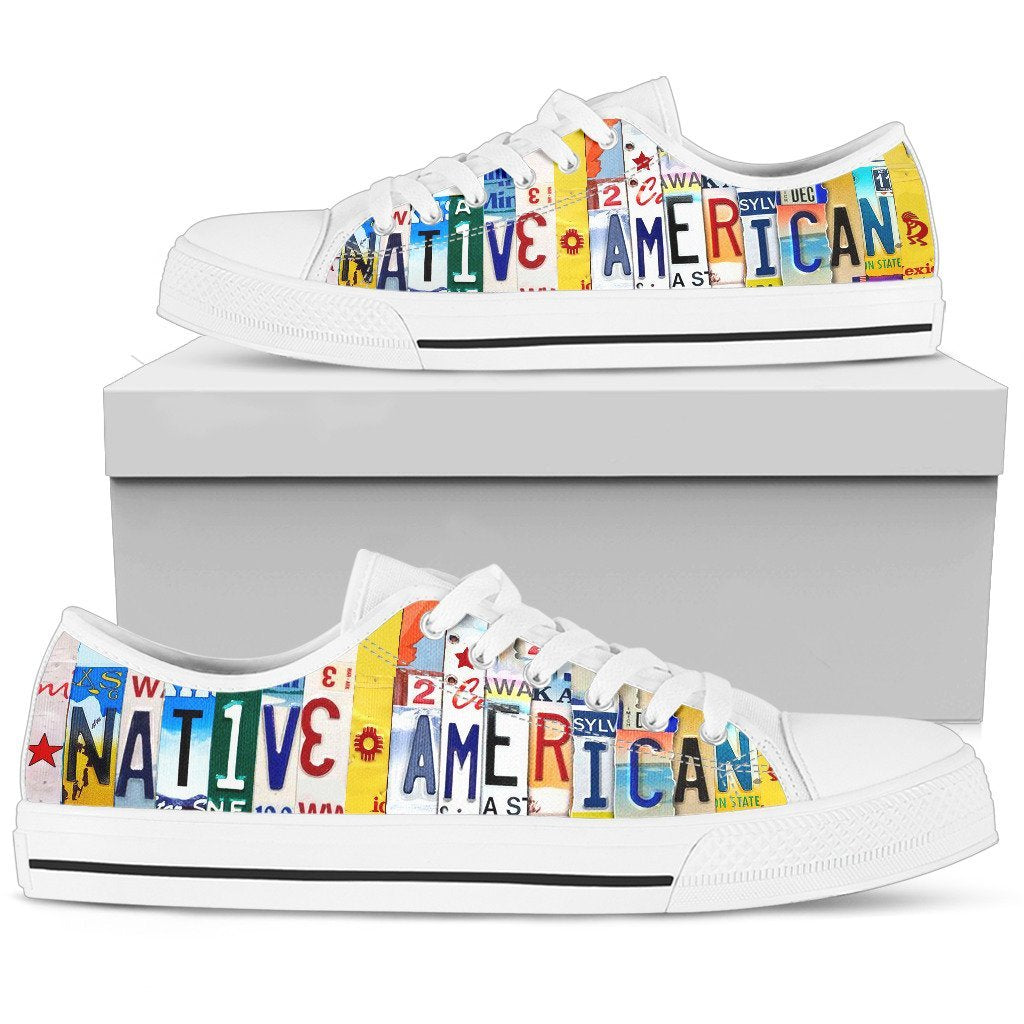 Native American Low Top Shoes-KaboodleWorld