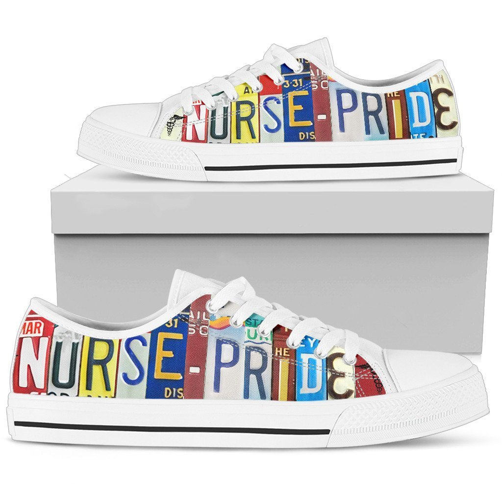 Nurse Pride Low Top Shoes-KaboodleWorld