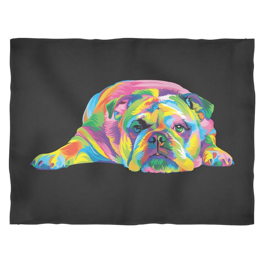 One-Of-A-Kind Ultra Soft Bulldog Blanket-KaboodleWorld