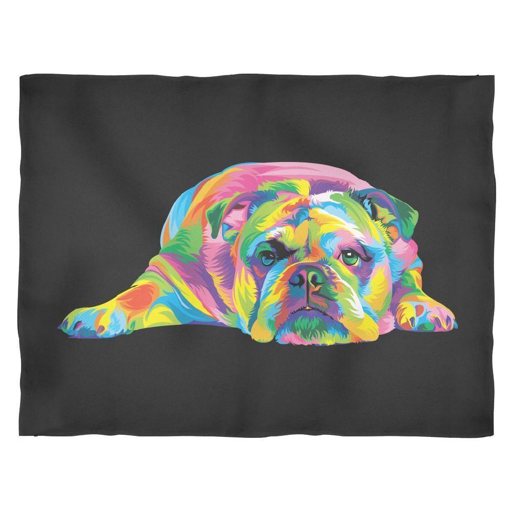 One-Of-A-Kind Ultra Soft Bulldog Blanket-KaboodleWorld