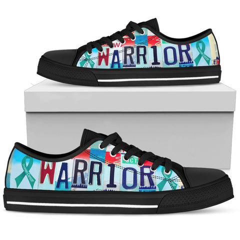 Ovarian Warrior Low Top Shoes-KaboodleWorld