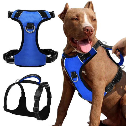 Quick Control Reflective No Pull Training Dog Harness-KaboodleWorld