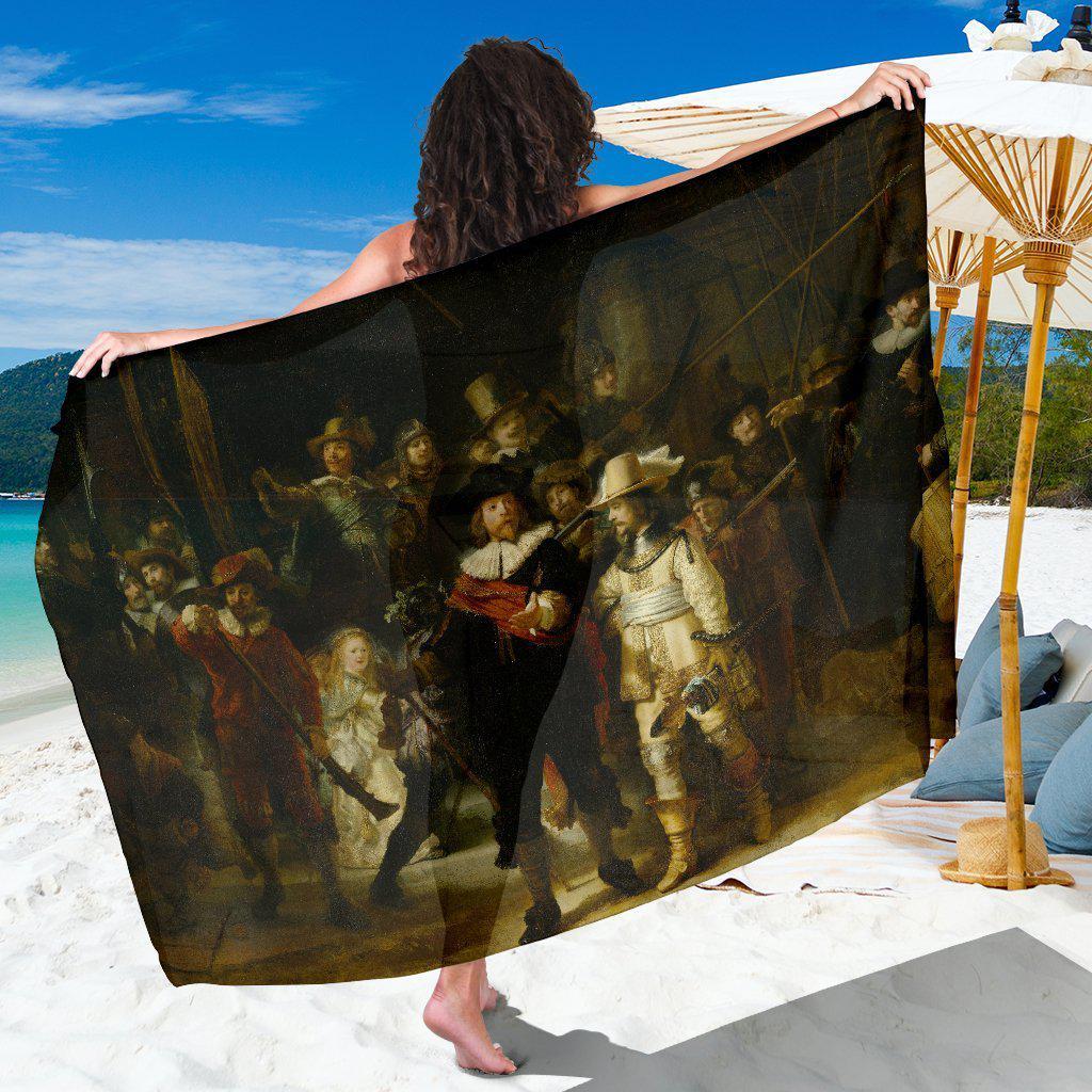 Rembrandt Night Watch Sarong-KaboodleWorld