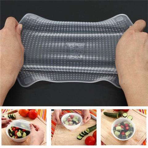 Reusable Silicone Food Wrap-KaboodleWorld