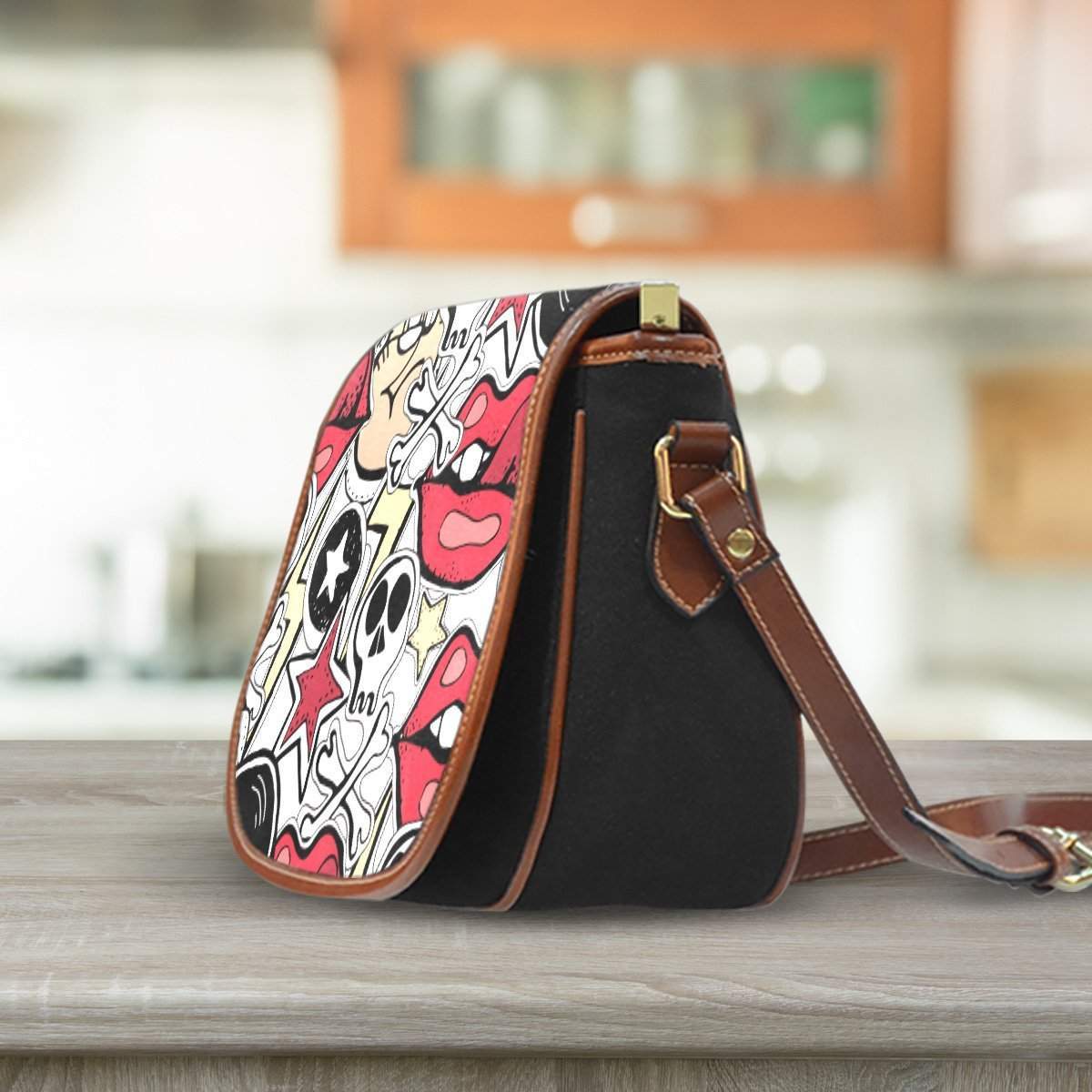 Rock And Roll Music Saddle Bag-KaboodleWorld