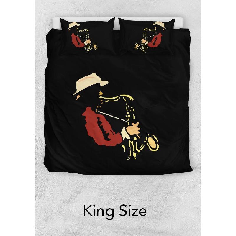 Saxophone Duvet Set-KaboodleWorld