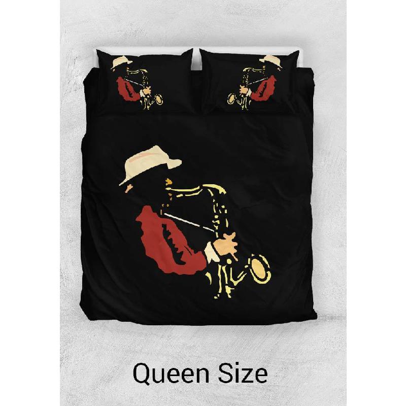 Saxophone Duvet Set-KaboodleWorld