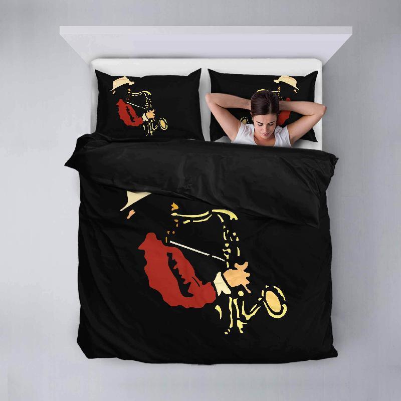 Saxophone Duvet Set-KaboodleWorld