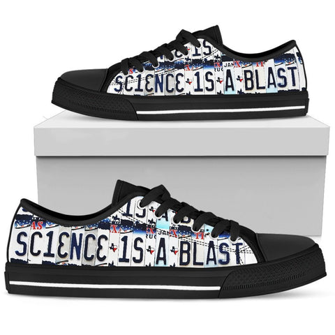 Science Is A Blast - Low Top Shoes-KaboodleWorld