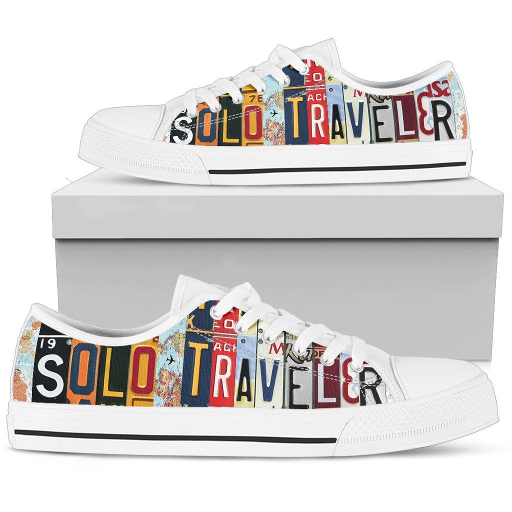 Solo Traveler Low Top Shoes-KaboodleWorld