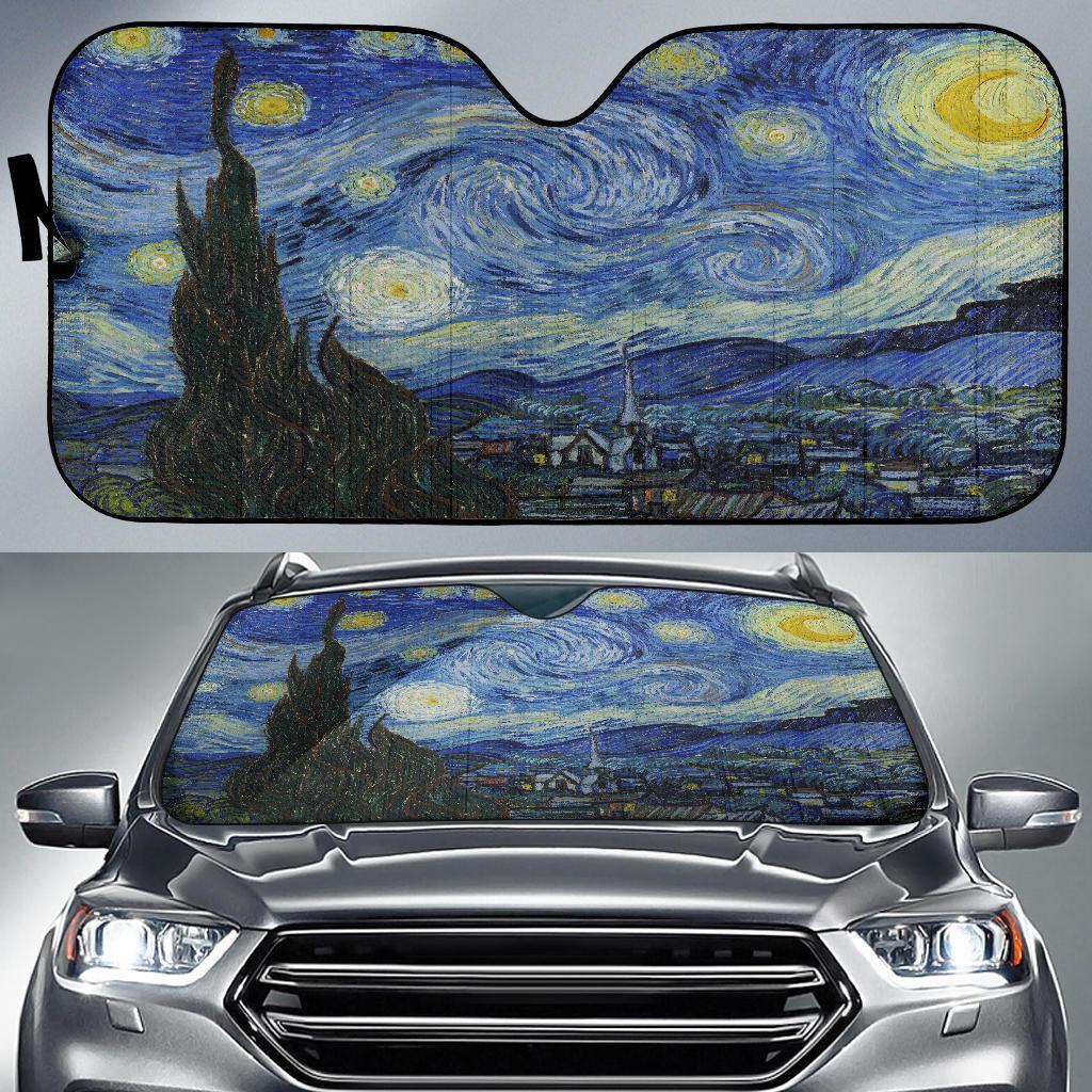 Starry Night Car Sun Shades-KaboodleWorld