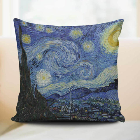 Starry Night Pillow Cover-KaboodleWorld