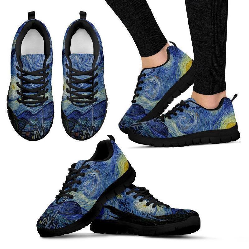 Starry Night Sneakers Women-KaboodleWorld