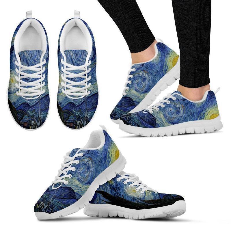 Starry Night Sneakers Women-KaboodleWorld