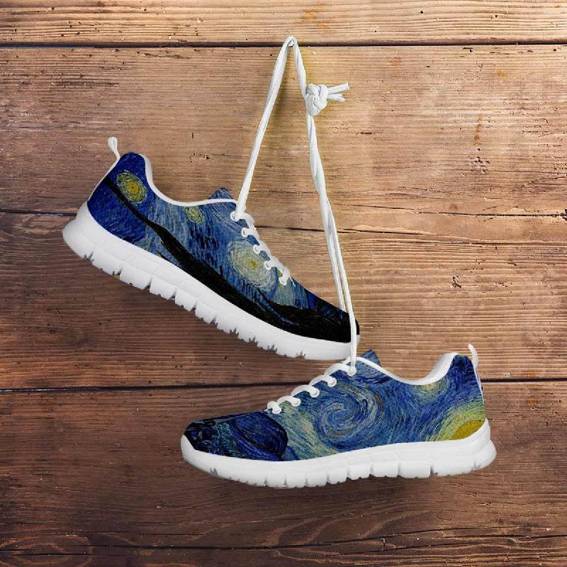 Starry Night Sneakers Women-KaboodleWorld