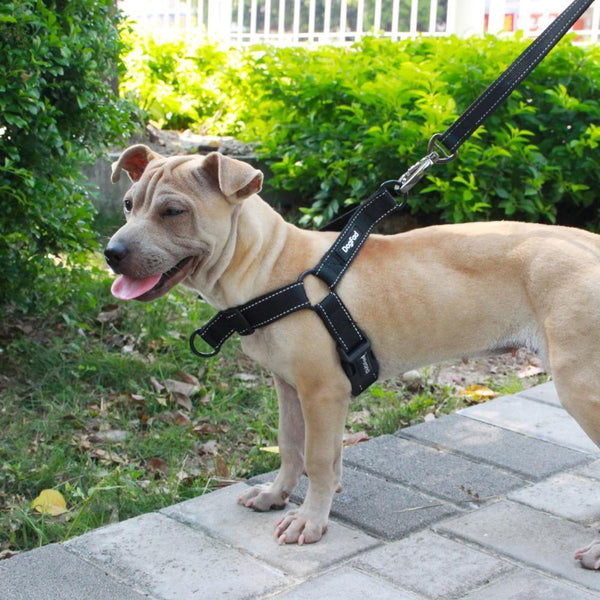 Super Easy On-Off Safe Reflective Dog Harness-KaboodleWorld